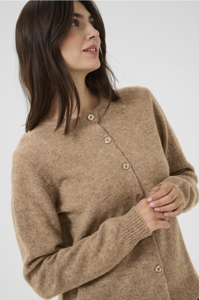 CUKATRINA CARDIGAN 50112035 1713201 TANNIN MELANGE
